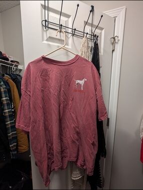 Comfort Colors Mauve Short Sleeve Tee with Dalmatian Graphic